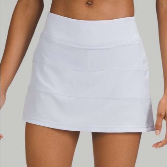 Lululemon Pace Rival Mid-Rise Skirt *Long Pastel Blue Size 4 - Picture 7 of 10